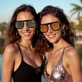 thumbnail image 4 of 2PCS Sunglasses for Womens, Vintage Style Square Eyewear UV400 Protection Driving Sunglasses for Outdoor, 4 of 7