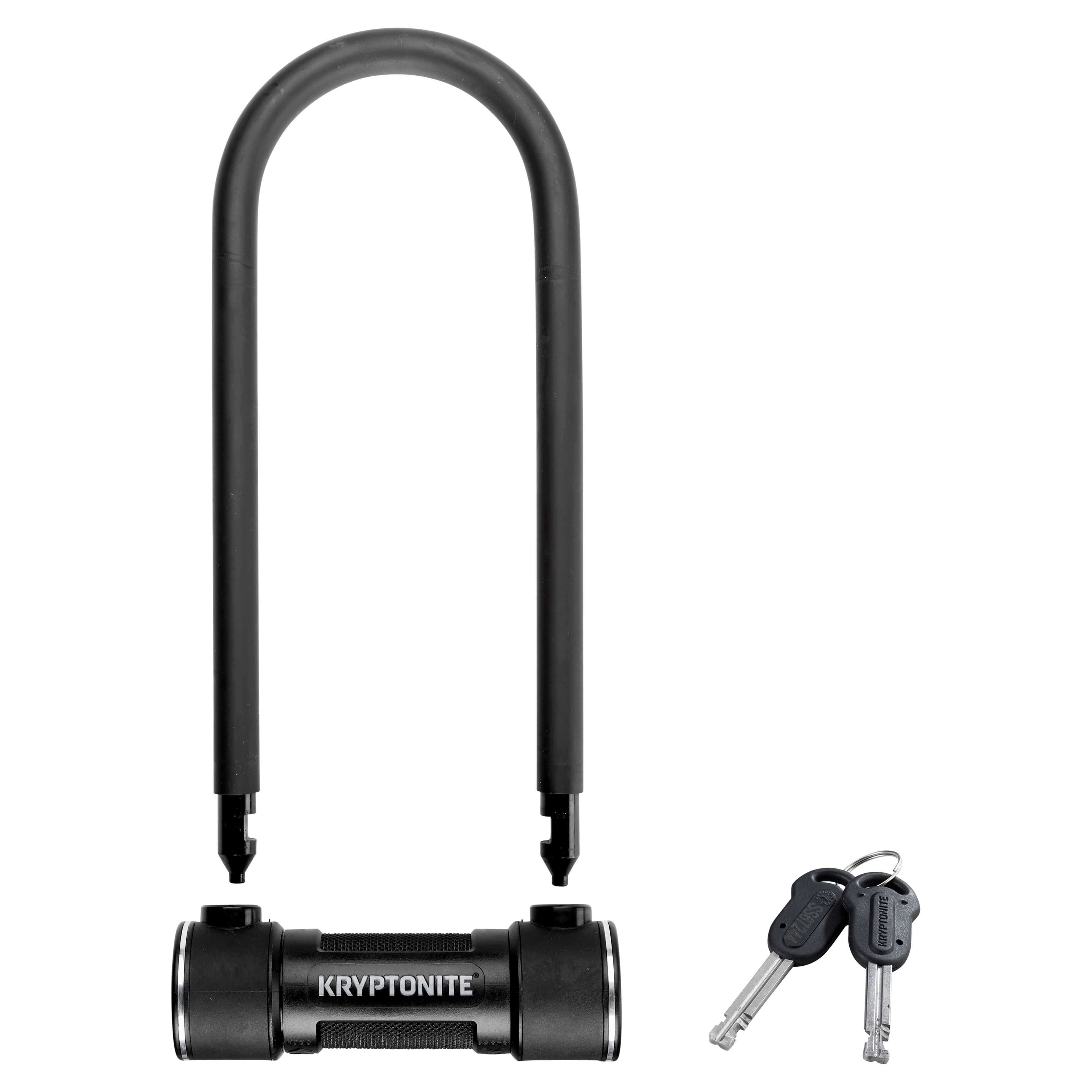 Lookout U-Lock Bike Lock with Cable - 14mm Matte Bone