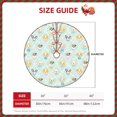 thumbnail image 2 of Fotbe Different Breeds of Dogs Pattern Christmas Tree Skirt, Tree Skirts Plush Christmas Decorations, Christmas Tree Skirts Xmas Decorations Holiday Party Decor-36", 2 of 6