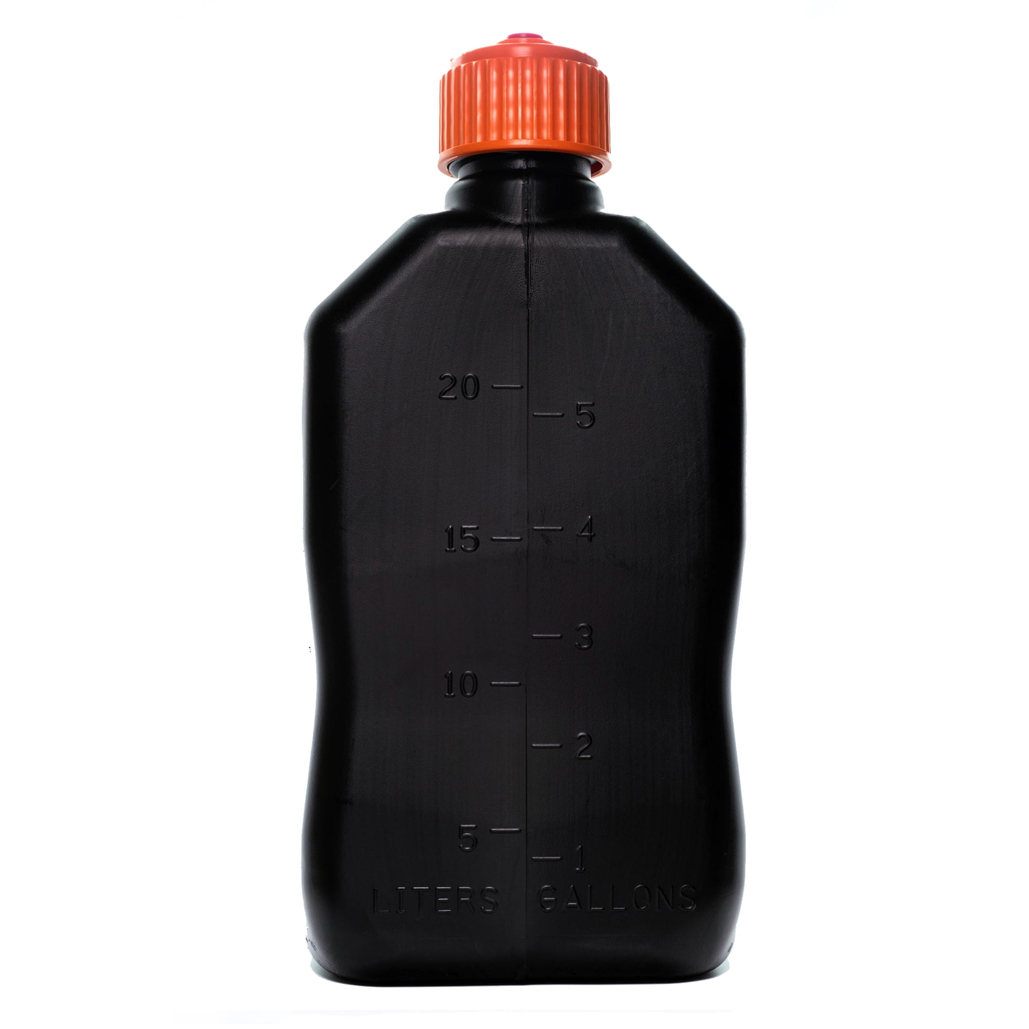 VP Racing 5.5 Gal Motorsport Racing Utility Container Jug, Black and Orange