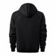 thumbnail image 4 of MHFRRA Sudadera con Capucha y Cremallera, Chaqueta con Cremallera Completa, Sudadera Ligera y Suave para Uso Deportivo Informal Al Aire Libre, Ajuste Cómodo Negro, 4 of 4