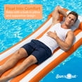 thumbnail image 3 of Sun's Out 70" Pool Lounger with Built-In Pillow for Ages 14+ Purple, 3 of 5