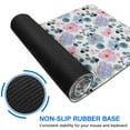thumbnail image 6 of Long Mouse Pads for Desk,Pioneer Flower Floral Print Pattern Desk Mats on Top Of Desks, Desk Mouse Pad Extra Large with 3mm Non-Slip Base and Stitched Edge for Gaming,Office,Work,Home 47.3"x23.6", 6 of 6