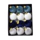 thumbnail image 3 of 12 adornos navideños colgantes, bolas navideñas decorativas irrompibles. Estilo D, 3 of 9