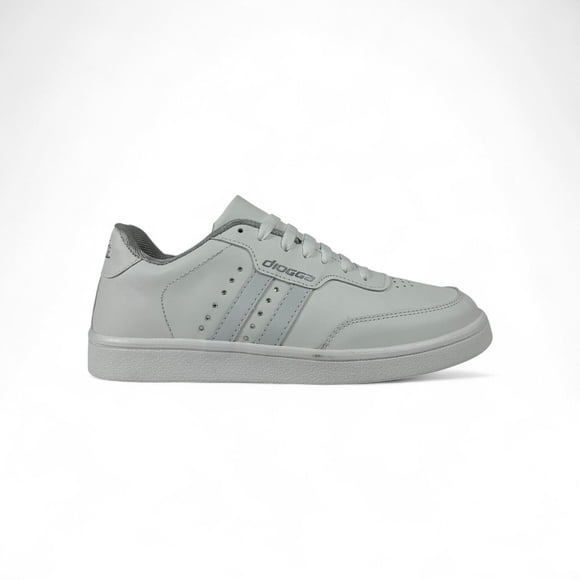 Tenis Mujer Diogga Escolar Comodo blanco 24