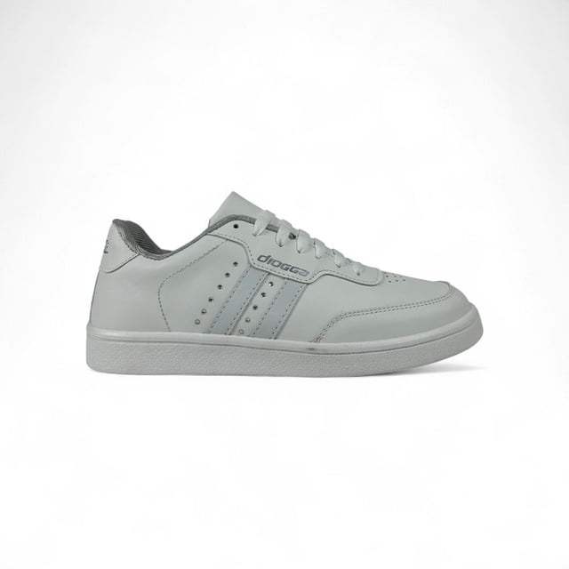 Tenis Mujer Diogga Escolar Comodo blanco 24