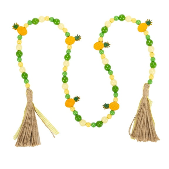 HEMOTON Garlands Tassel Garland Pineapple Beads Hanging Ornament Rope Woman 115CM