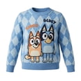 thumbnail image 1 of Suéter Navideño para Niña Bluey Azul Talla 8 Años, 1 of 4