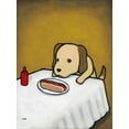 thumbnail image 2 of Art.com Revenge Is a Dish (Dog) Art Print by Luke Chueh, 18" x 24", 2 of 4