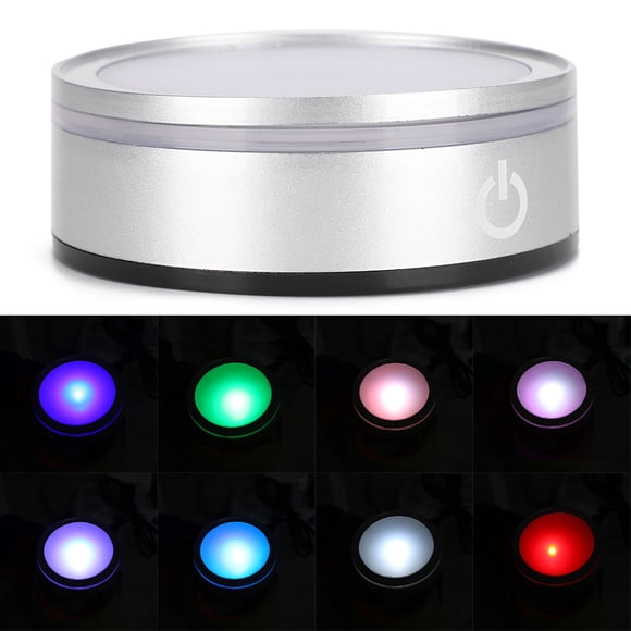 3D  Statues LED Light Base,  Base, For  Colored Gemstone