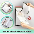 thumbnail image 2 of Slam Proof Magnetic Photo Frame A3 Size, Fridge Picture Frame with Full Back Magnet, Protective Document Holder for Office Home, 12.8X17.7Inch, 1 Magnetic Photo Frame File Cover, 2 of 4