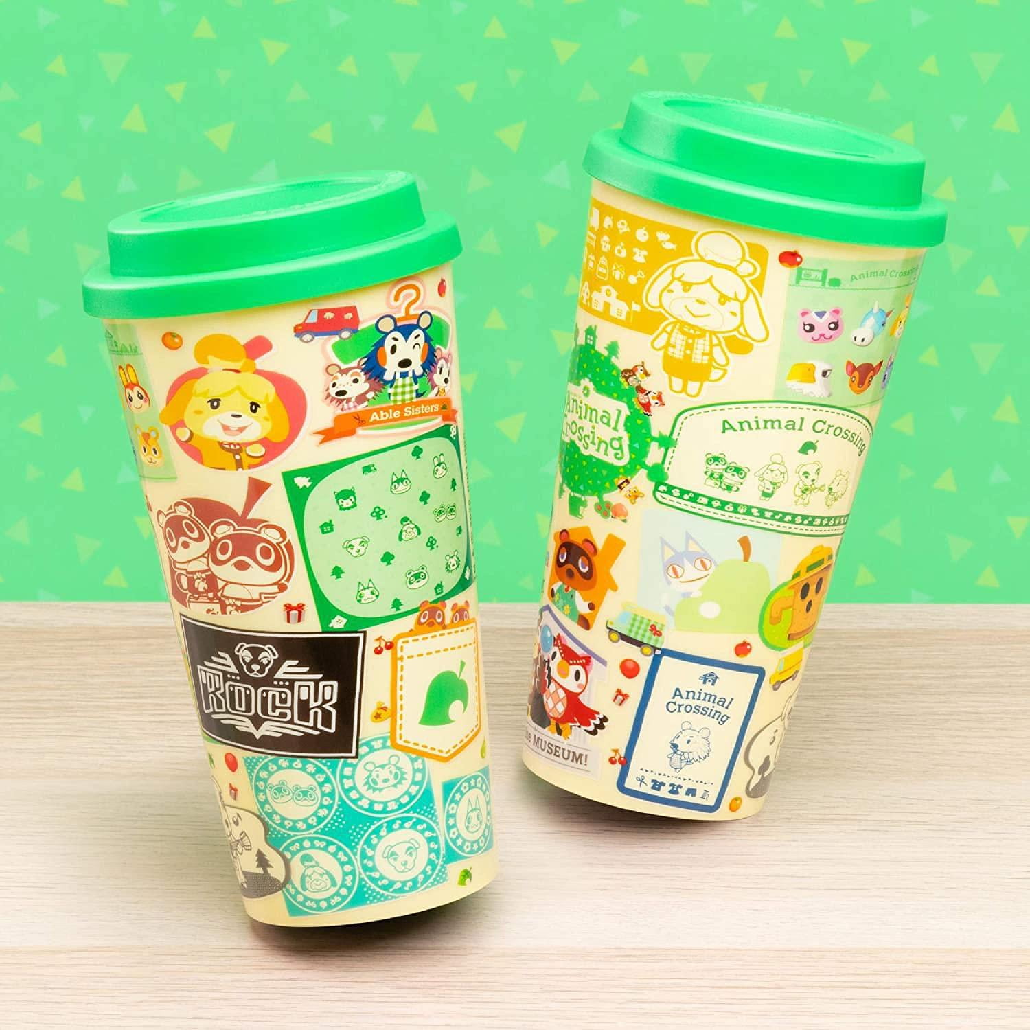  Nintendo Animal Crossing Travel Cups for Adults - Bundle with Animal  Crossing Water Bottle and Animal Crossing Travel Mug Plus Stickers, More