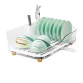 thumbnail image 1 of Dish Drying Rack Multipurpose Large Capacity Detachable Space Saving Drain Holes Sink Drying Rack for Kitchen Counter, 1 of 4