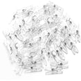 thumbnail image 1 of Yazoeia Clear Photo Clips Mini Transparent Plastic Clips Mini Clothespins Binder Clips Clothes Line Clips for Hanging String Fairy Lights Picture(2.5cm 20pcs) CJC912-146561, 1 of 8