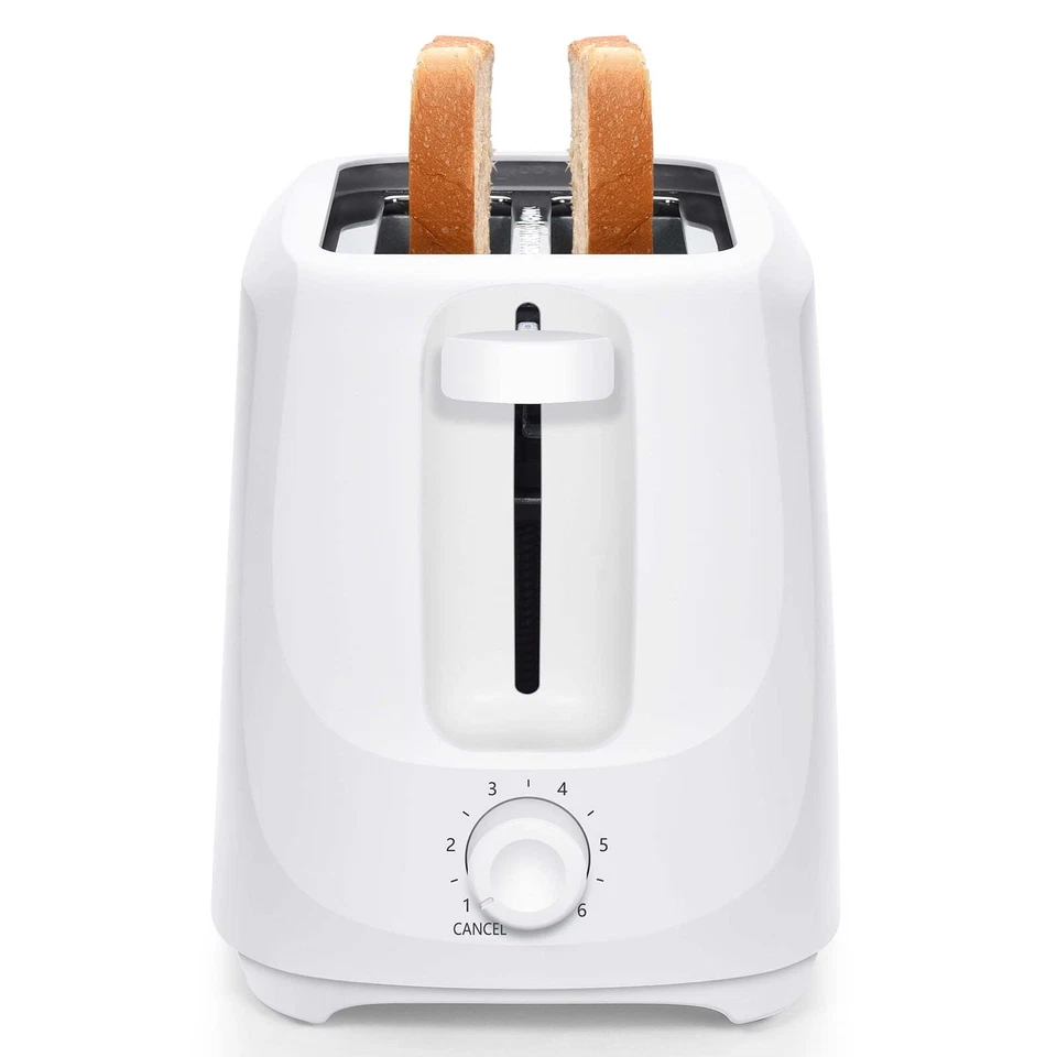 KNACK - 2-Slice Toaster, Arctic White
