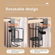 thumbnail image 5 of 2 Portavasos de Escritorio 2 en 1 con Soporte para Auriculares, Gancho Antiderrames con Clip para Vasos de Mesa con Rotación de 360°, 5 of 5