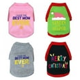 thumbnail image 4 of AMERTEER Pet Cat Dog Plus Velvet Sweater Clothes Good Mother, 4 of 4
