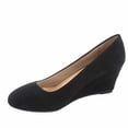 thumbnail image 2 of Doris-21 Women's Causal  Round Toe  Low Wedge Heel Shoes, 2 of 2