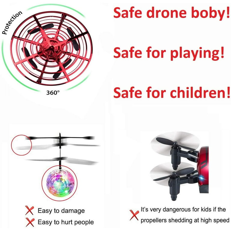 Hand Operated Drone for Kids Adults Hands Free Mini Drones for