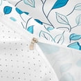 thumbnail image 4 of Erosebridal Retro Flower Queen Duvet Cover Set for Girls Women, Blue Floral Bedding, Reversible, 3pcs 1 Duvet Cover and 2 Pillowcases, No Comforter, 4 of 6