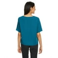 thumbnail image 2 of Devon & Jones Ladies' Perfect Fit™ Tie-Front Blouse - Dark Teal - Xl, 2 of 3