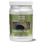 6 oz Modern Masters ME164 Flash Gold Metallic Paint Collection Water-Based Decorative Metallic Paint
