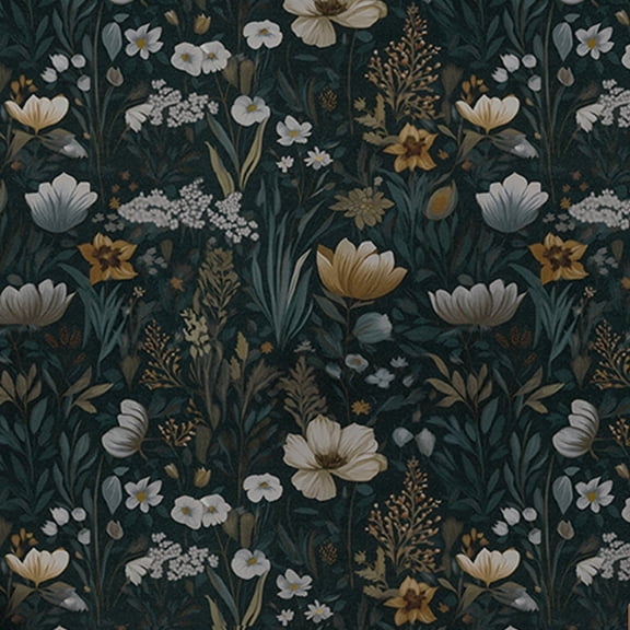 Lxcreat Floral Peel and Stick Wallpaper Self Adhesive Removable Wall Paper for Bedroom Living Room Home Decor 17.3-in x 118-in