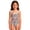 Beige, variant on 4th of July Girls Swimsuits Independence Day One-Piece Bathing Suits Crew Neck Kids Sport Summer Patriotic Swimwear for 1-10 Years Old