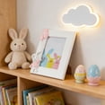 thumbnail image 7 of ToyKingdee Easter Bunny 7in Picture Frame with Bow and Balloon – Pink, Yellow, Blue & Green Holiday Photo Frame, Family Keepsake Decor, 7 of 7