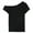 Black - deepblack, variant on I-N-C Womens Off the Shoulder Basic T-Shirt sunray XL