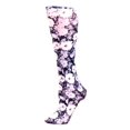 thumbnail image 2 of Celeste Stein Therapeutic Compression Socks, Noir Roses, 8-15 mmHg, Mild, 2 of 3