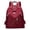 Red, variant on Womens New Trendy Backpack Lightweight Fashion School Travel Bookbag Back to School Backpack for Women