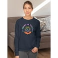 thumbnail image 2 of Eternal Life Ethereal Sun Moon Sweatshirt Women -Image by Shutterstock, Female 5X-Large, 2 of 4