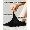 thumbnail image 3 of No Show Socks Womens, 6 Pairs Ankle Socks for Women Size 6-10, 3 of 6