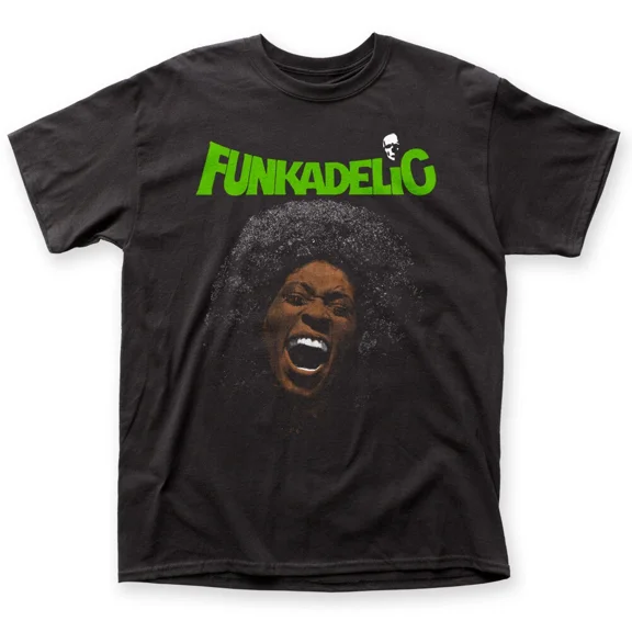RARE Funkadelic Free Your Mind T Shirt Mens Licensed Rock N Roll Music Band Tee Black