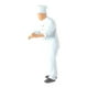 thumbnail image 1 of Figurillas cocinero Kits de construcción Diorama tren ferrocarril Chef Blanco 3 Sunnimix Figuras de muñecas en miniatura, 1 of 8