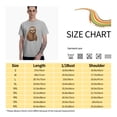thumbnail image 6 of Animal Men's T-Shirt Cotton 100% Summer Tops Fashion Casual Cute Sloth Short Sleeves for Men Women Round Collar Top Tees, 6 of 6