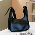 thumbnail image 4 of Bolso de mano Colco con cierre de cremallera negro para mujer, 4 of 8