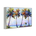 thumbnail image 4 of Stupell Industries Palm Trees in Sun Warmth Landscape Painting Gray Framed Art Print Wall Art, 24 x 16, 4 of 10
