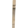 thumbnail image 2 of 4"W x 34"D x 40"H Merced Rough Sawn Knee Brace, Douglas Fir, 2 of 4