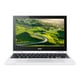 Acer Chromebook R 11 CB5-132T-C7R5 - Flip design - Intel Celeron - N3160 / jusqu'à 2,24 GHz - Chrome OS - HD Graphiques 400 - 4 GB RAM - 32 GB eMMC - 11,6" IPS Écran Tactile 1366 x 768 (HD) - Wi-Fi 5 - Blanc - kbd: US Intl/canad – image 2 sur 8