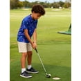 thumbnail image 3 of Boys Polo Shirt Hawaiian Golf Collared Performance Tops Kids Short Sleeve 7-14 Years, 3 of 6
