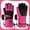 Pink, variant on SNOWYES Kids Heated Ski Gloves, 3-Heat Settings, Rechargeable, Water Resistant, Windproof, Ideal for Skiing, Snowball Fights, Cycling
