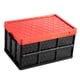 thumbnail image 1 of Contenedor de Almacenamiento Multifuncional Baoblaze Caja de Camping Plegable Negro, 1 of 8