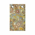 thumbnail image 1 of Paisley Hanging Pocket Organizer, Continuous Traditional Oriental Elements Illustration, Printed Polyester Storage Bag with Pockets, 9" x 16", Multicolor, 1 of 2
