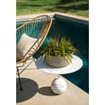 thumbnail image 6 of Veradek Mason Series Kona Bowl 14" Plastic-Stone Planter 2-Pack Sand, 6 of 9