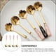 thumbnail image 5 of 4 unids delicado de café en forma de flor Scoop Cuchara de helado Durable postre cuchara, 5 of 6