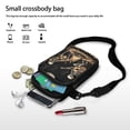 thumbnail image 7 of HELLHERO Skull Guitar Pattern 4.33"x1.97"x7.09" Crossbody Sling Bags Polyester for Men, Women, 7 of 7