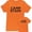 Safety Orange, variant on NYC FACTORY Men's Camp Staff Tee NR, Front & Back, Safety Orange, M