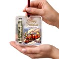 thumbnail image 3 of Lajdalh Christmas Cash Gift Ornament, Acrylic Money Holder Hanging Decor, Unique Christmas Decoration for Christmas Tree, Fireplace, 3 of 7